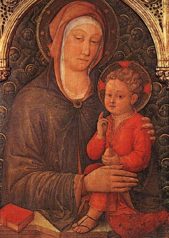 BELLINI, Jacopo Madonna and Child Blessing Germany oil painting art